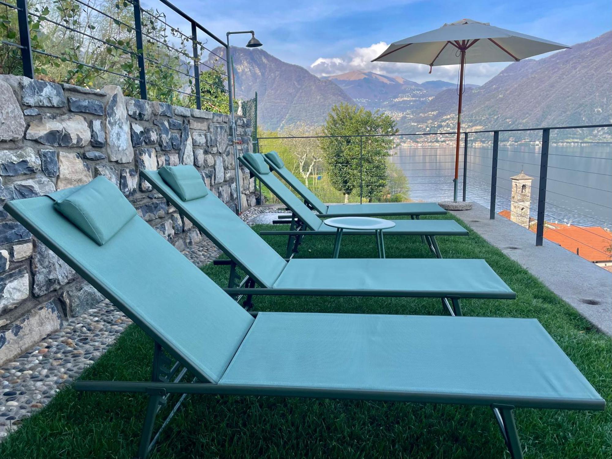 Il Noce Lake View Apartment Lezzeno Eksteriør bilde