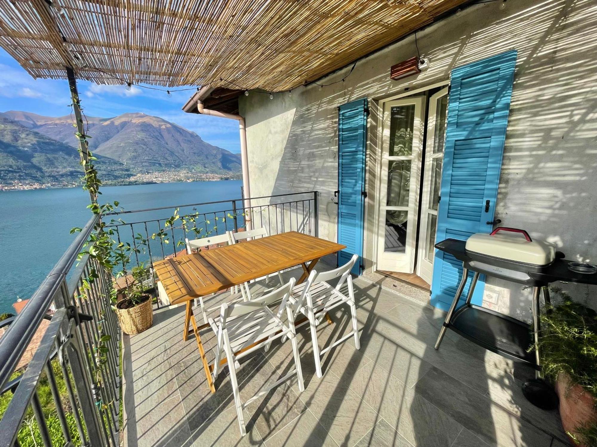 Il Noce Lake View Apartment Lezzeno Eksteriør bilde
